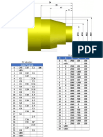 Gambar Benda Kerja dengan Kode Program CNC