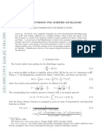 The Time Inversion For Modified Oscillators