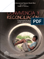 Convivencia y Reconciliación. Construcción de Nuevos Vínculos Sociales para Una Colombia Diferente