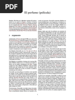Download El Perfume Pelcula by Sergio Gonzales Aguilar SN306686764 doc pdf