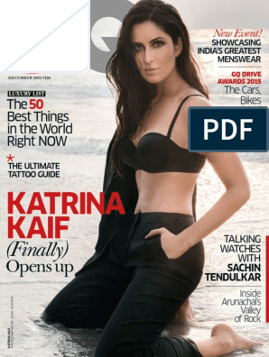 GQ India - December 2015 | PDF | Vogue (Magazine) | Newspaper And Magazine