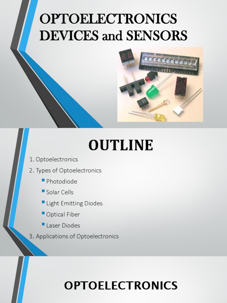 Optoelectronics Devices and Sensors PDF Light Emitting Diode
