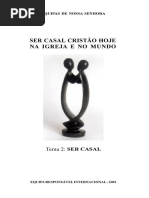 Tema de Estudo 2001 - Ser Casal Cristao Hoje Na Igreja e No Mundo - Ser Casal
