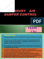 Secondary Air Damper Control: Team - C&I