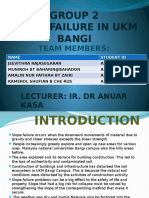 GROUP 2 SLOPE FAILURE IN UKM BANGI