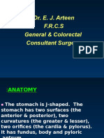 Dr. E. J. Arteen F.R.C.S General & Colorectal Consultant Surgeon