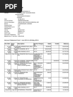 Account Statement From 1 Jan 2014 To 26 May 2014: TXN Date Value Date Description Ref No./Cheque No. Debit Credit Balance