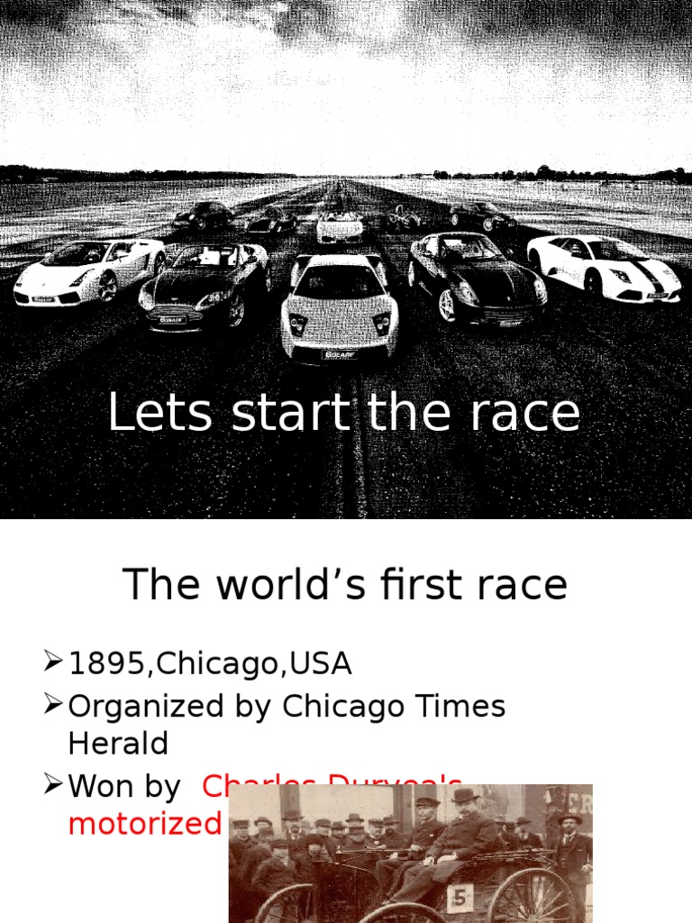 History of Racing Cars Evolution | PDF | Formula One | Transmission ...