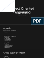 Aspect Oriented Programing: Aspectj & Spring Aop