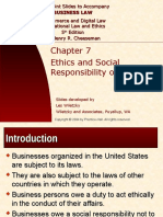Ethics and Social Responsibility of Business