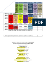 Quadro Horário Geral - Concursos Públicos