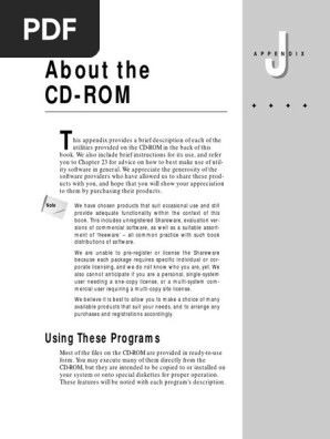 Appendixj (About the CD Rom)