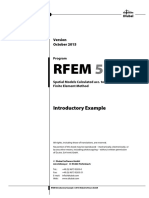 RFEM Introductory Example