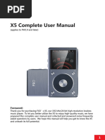 Download X5 2nd Gen Complete User Manual by Anonymous zxZYPat SN306724114 doc pdf