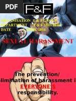 Preventing Sexual Harassment