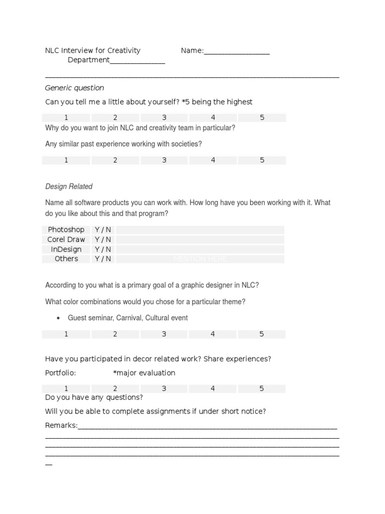 Generic Question: Design Related | PDF