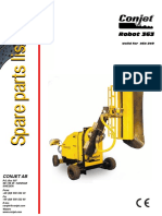 Spare Parts List Robot 363