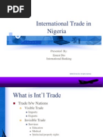 Download International Trade in Nigeria by ernestdio SN30672876 doc pdf
