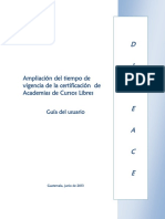 Guia Del Usuario para El Proceso de Recertificación PDF