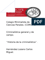 25 Autores de La Criminalistica.