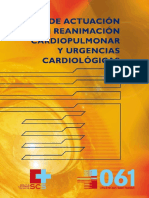 Urgencias - Guia de Actuacion en Reanimacion Cardiopulmonar y Urgencias Cardiologicas