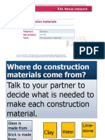 Construction Materials Speaking and Listening Tasks PDF