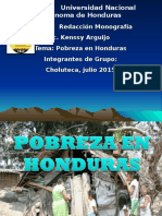 Pobreza en Honduras