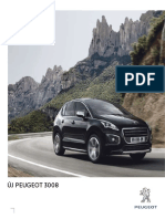 Peugeot 3008 Katalogus