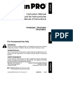 Poulan 4218 Instruction Manual PPOO2005 545047515