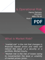 Paper Risk Management market and operational risk