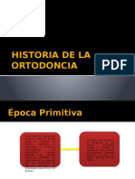 Historia de La Ortodoncia