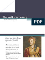 She Walks in Beauty