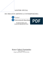 Dosier CAC - Sixto Cabiró Fernández