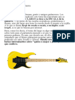 La Escala de La Guitarra _ Guitarristas