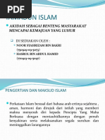 Pengertian Dan Maksud ISLAM