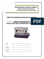 Lab10a_SERVO TRAINER 1 Basic Tests and Transducer Calibration