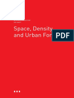 Space Density and Urban Form