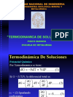 Termodinamica de Soluciones