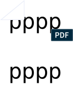 The Letter P