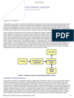 Types of PV Systems