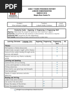 Report Card Eli As Ma Rquez Delgado