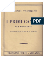 I Primi Canoni Per Pianoforte (Antonio Trombone)