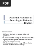Download Potential Problems in Learning to Listen to English by Nanthini Subramaniam SN306778103 doc pdf