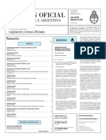 Boletín Oficial de La República Argentina, Número 33.346. 30 de Marzo de 2016