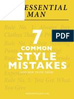 BEST Dressing For Men. 7 Common Style Mistakes, and How To Fix Them