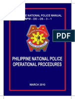 Police Operational Procedure Manual 2010