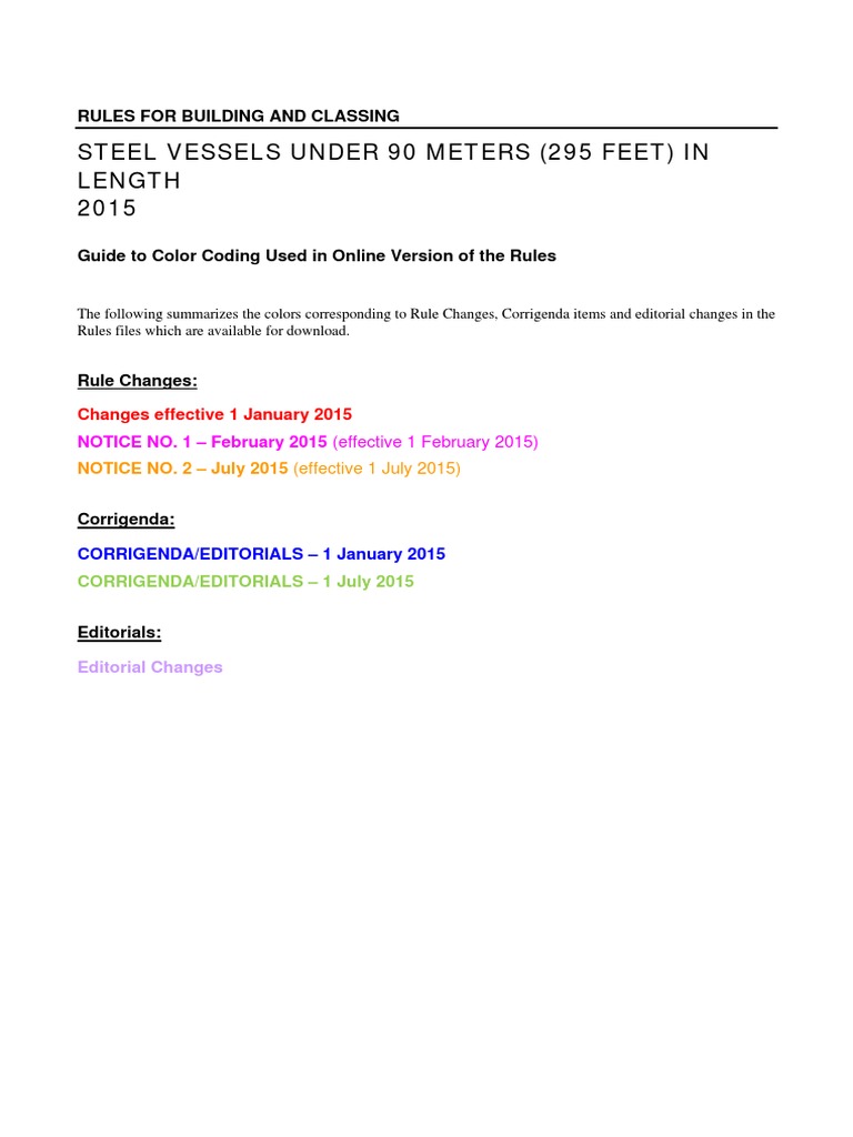 U90M Guide To Colors | PDF