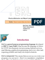 Perl Learning