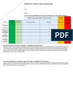 project peer evaluation from cam