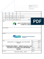 Inspection and Test Plan For Grounding and Cad Welding System